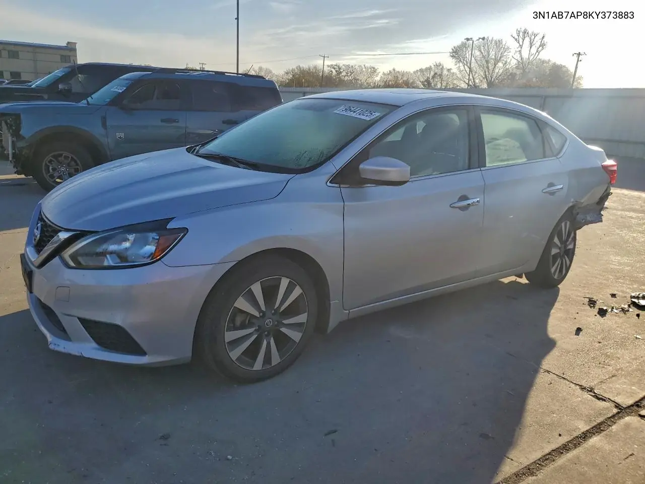 3N1AB7AP8KY373883 2019 Nissan Sentra S