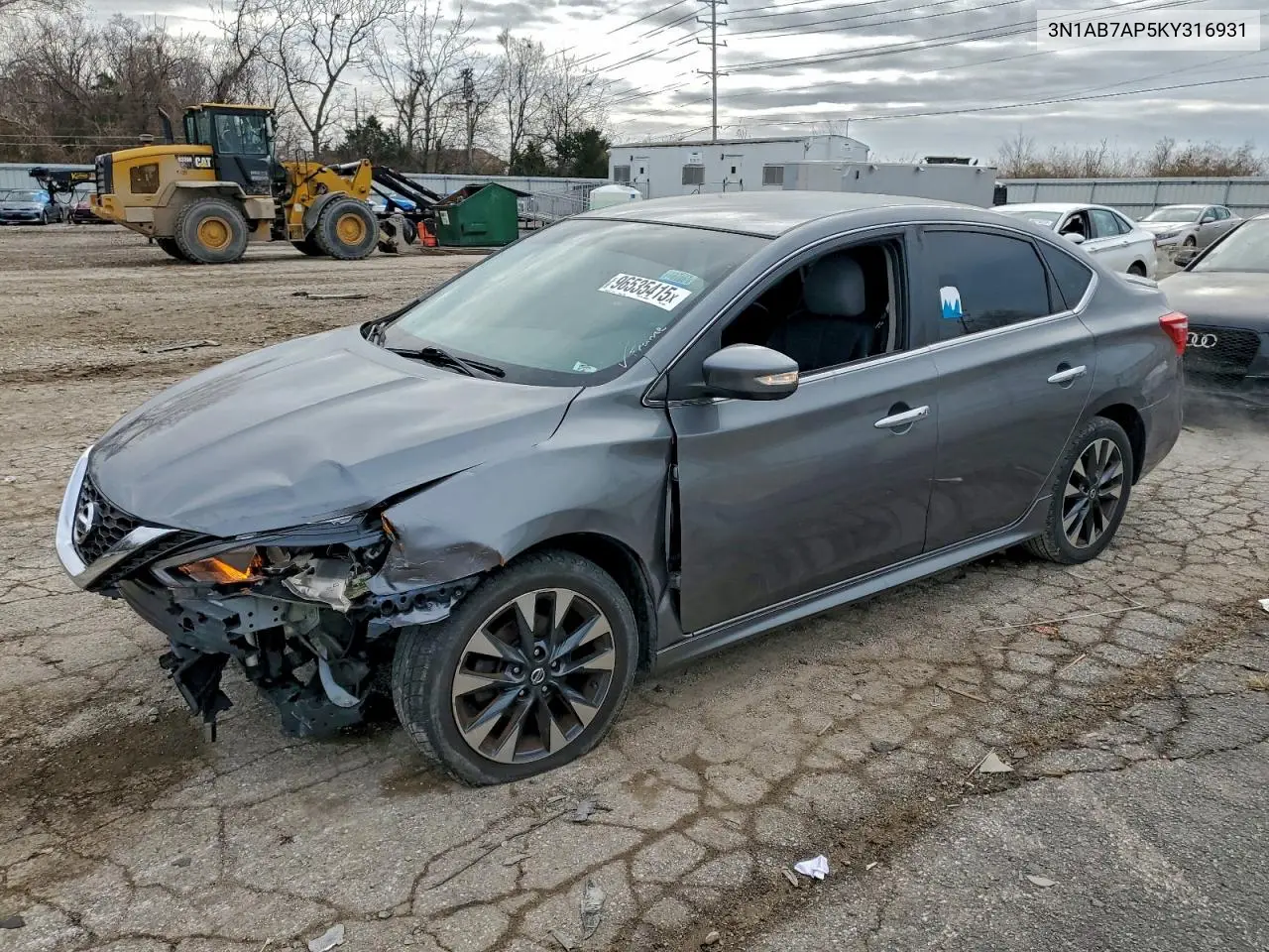 3N1AB7AP5KY316931 2019 Nissan Sentra S