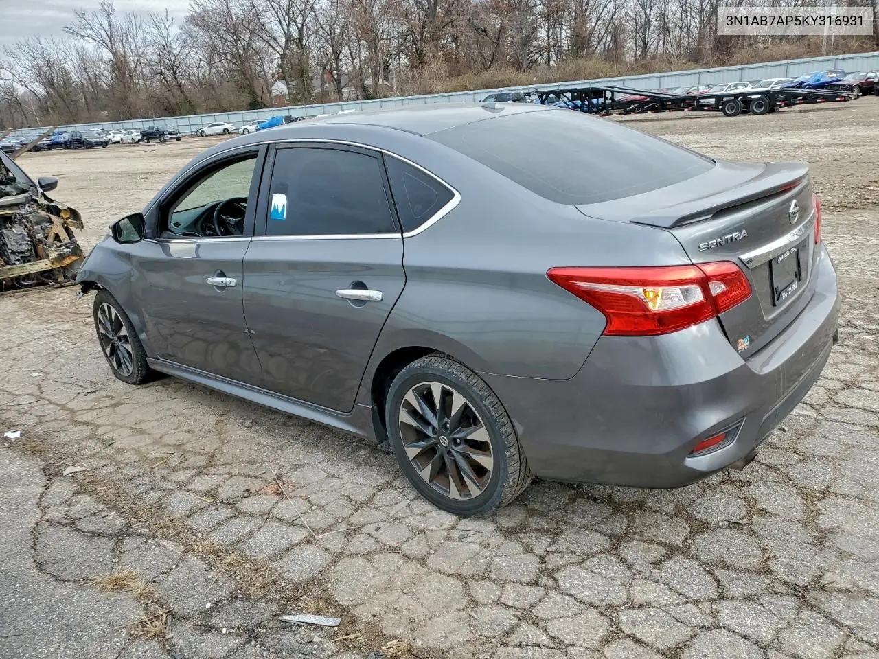 3N1AB7AP5KY316931 2019 Nissan Sentra S