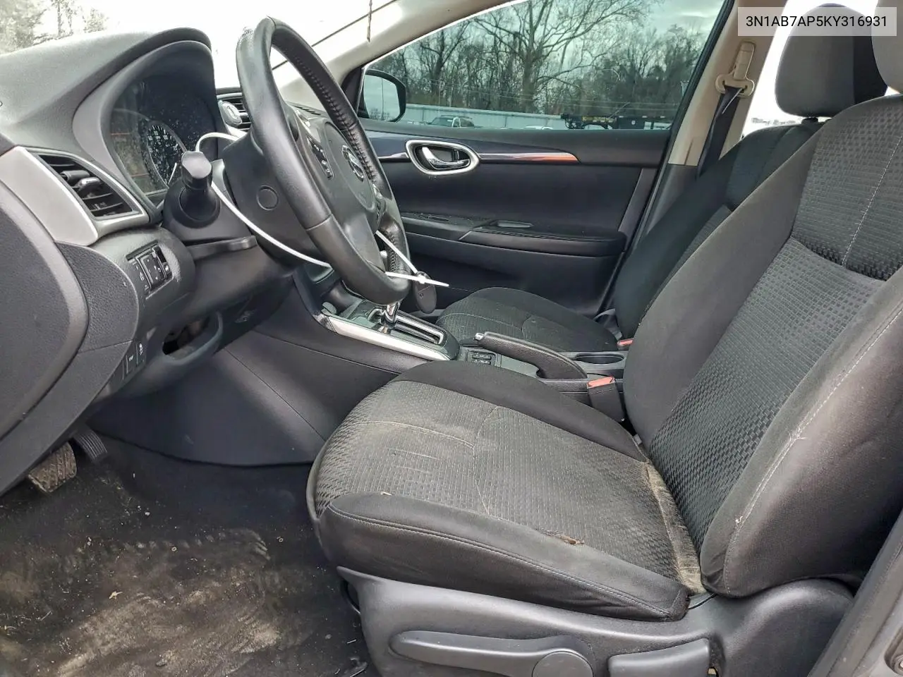 3N1AB7AP5KY316931 2019 Nissan Sentra S
