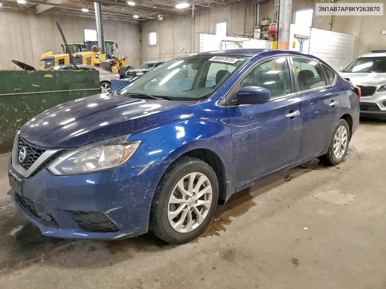 3N1AB7AP8KY263870 2019 Nissan Sentra S