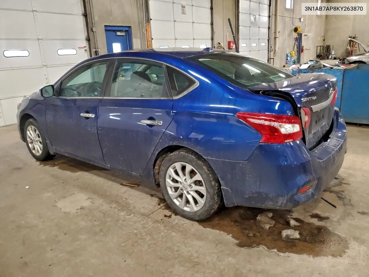 3N1AB7AP8KY263870 2019 Nissan Sentra S