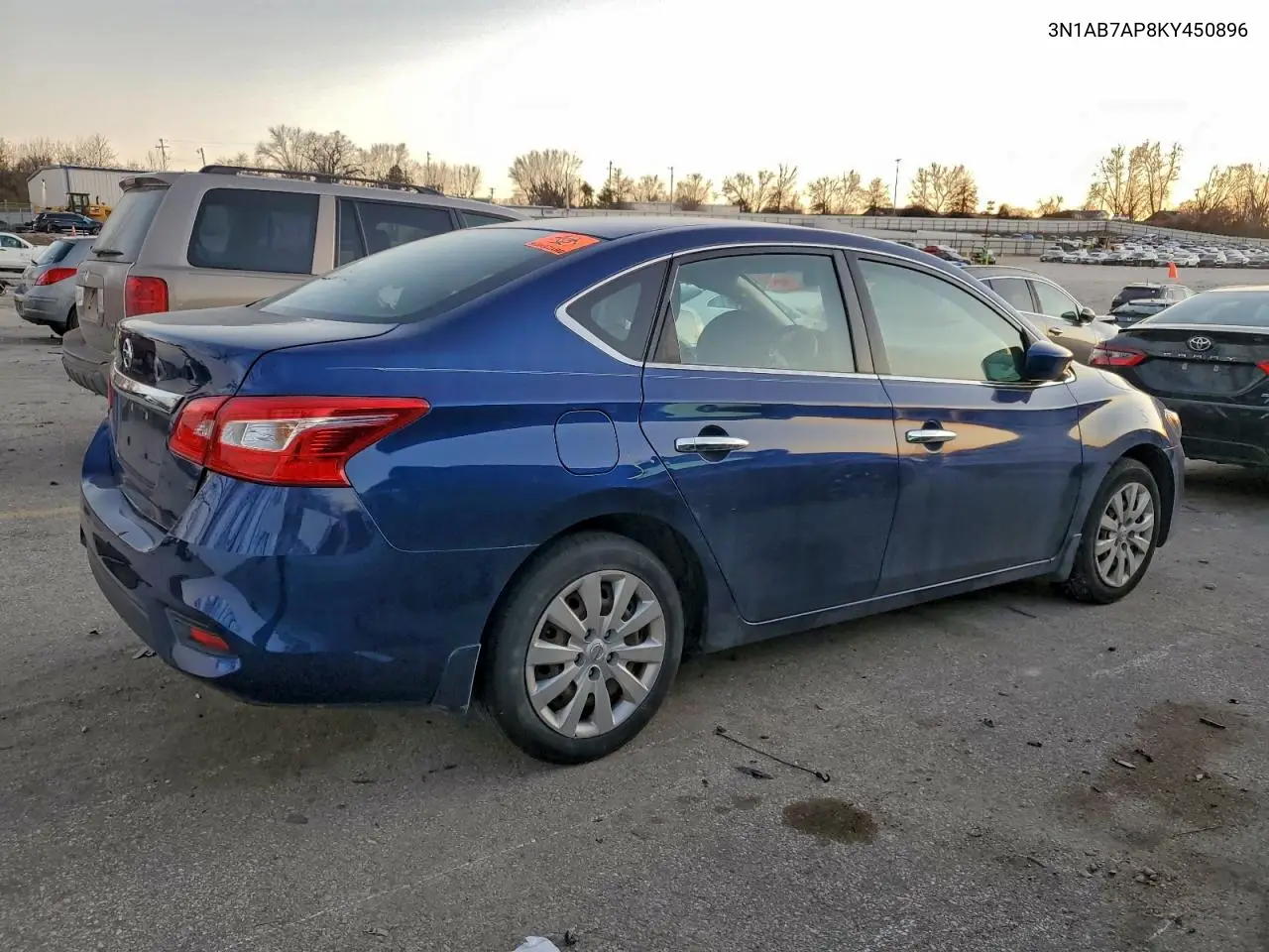 3N1AB7AP8KY450896 2019 Nissan Sentra S