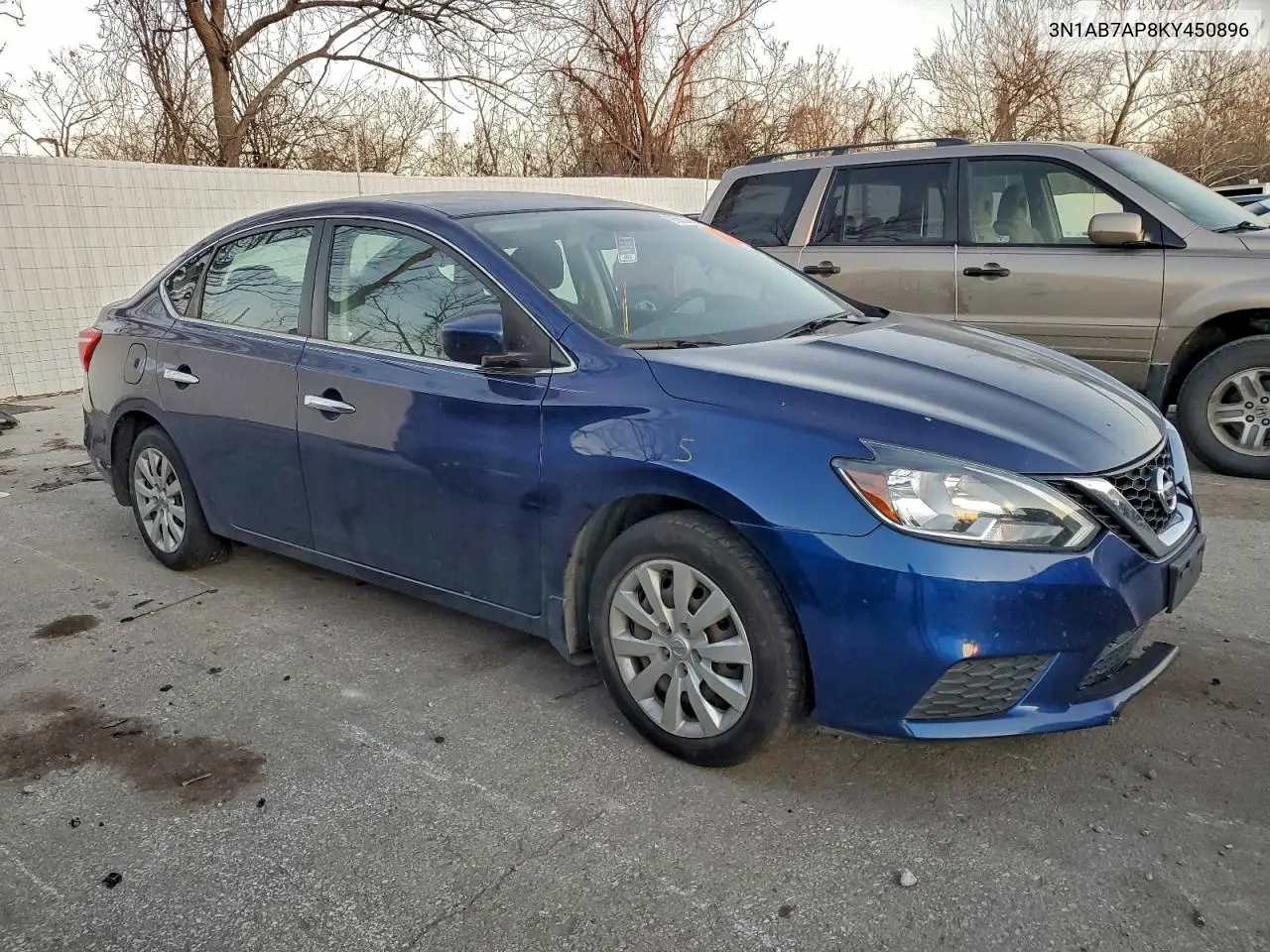 3N1AB7AP8KY450896 2019 Nissan Sentra S