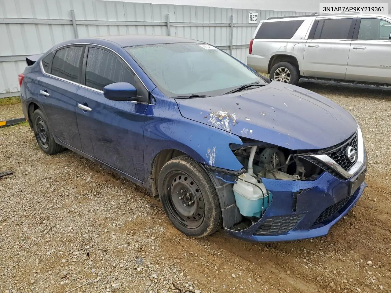 3N1AB7AP9KY219361 2019 Nissan Sentra S