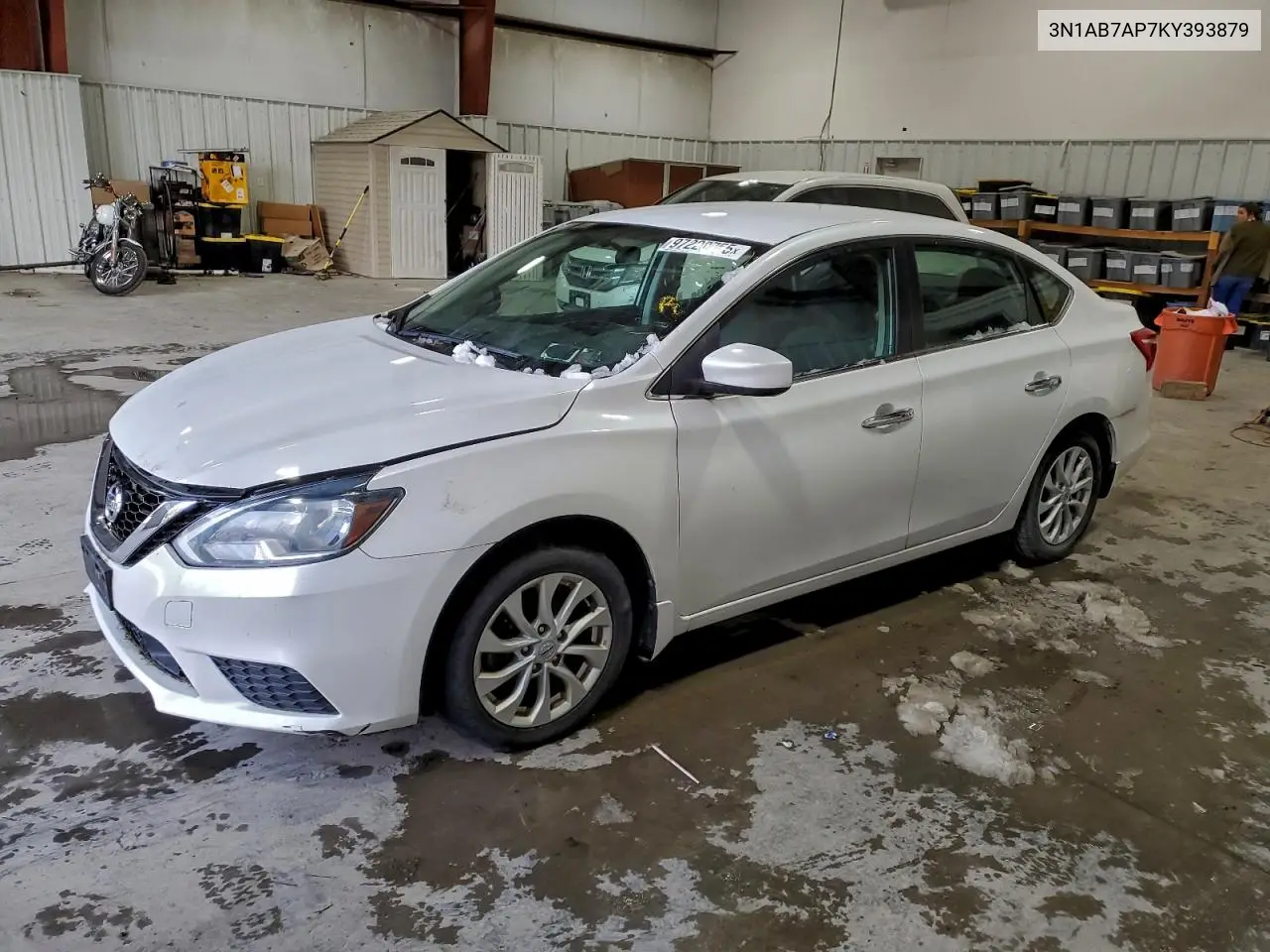 3N1AB7AP7KY393879 2019 Nissan Sentra S
