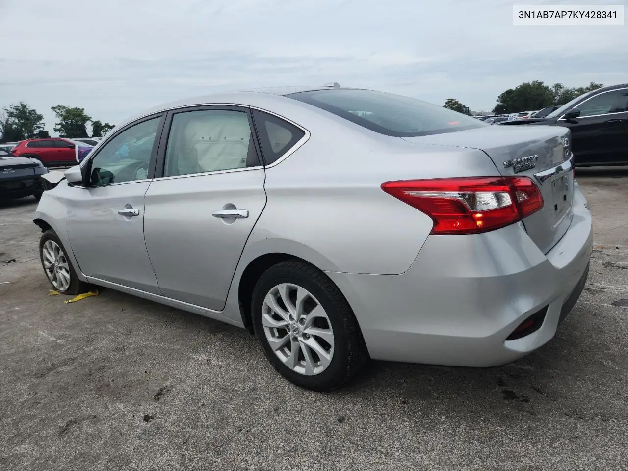 3N1AB7AP7KY428341 2019 Nissan Sentra S