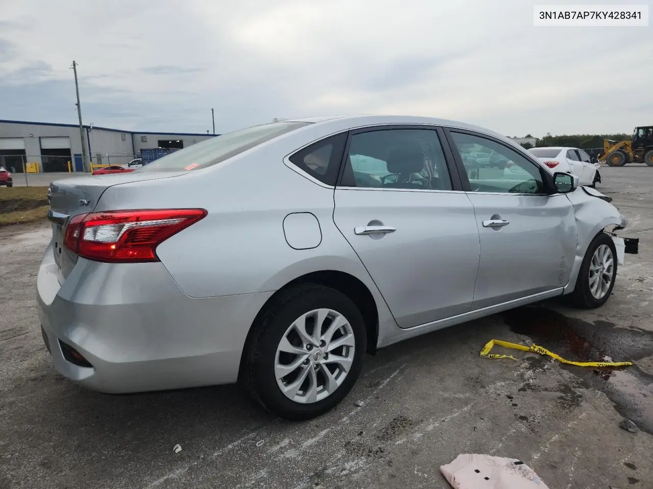 3N1AB7AP7KY428341 2019 Nissan Sentra S