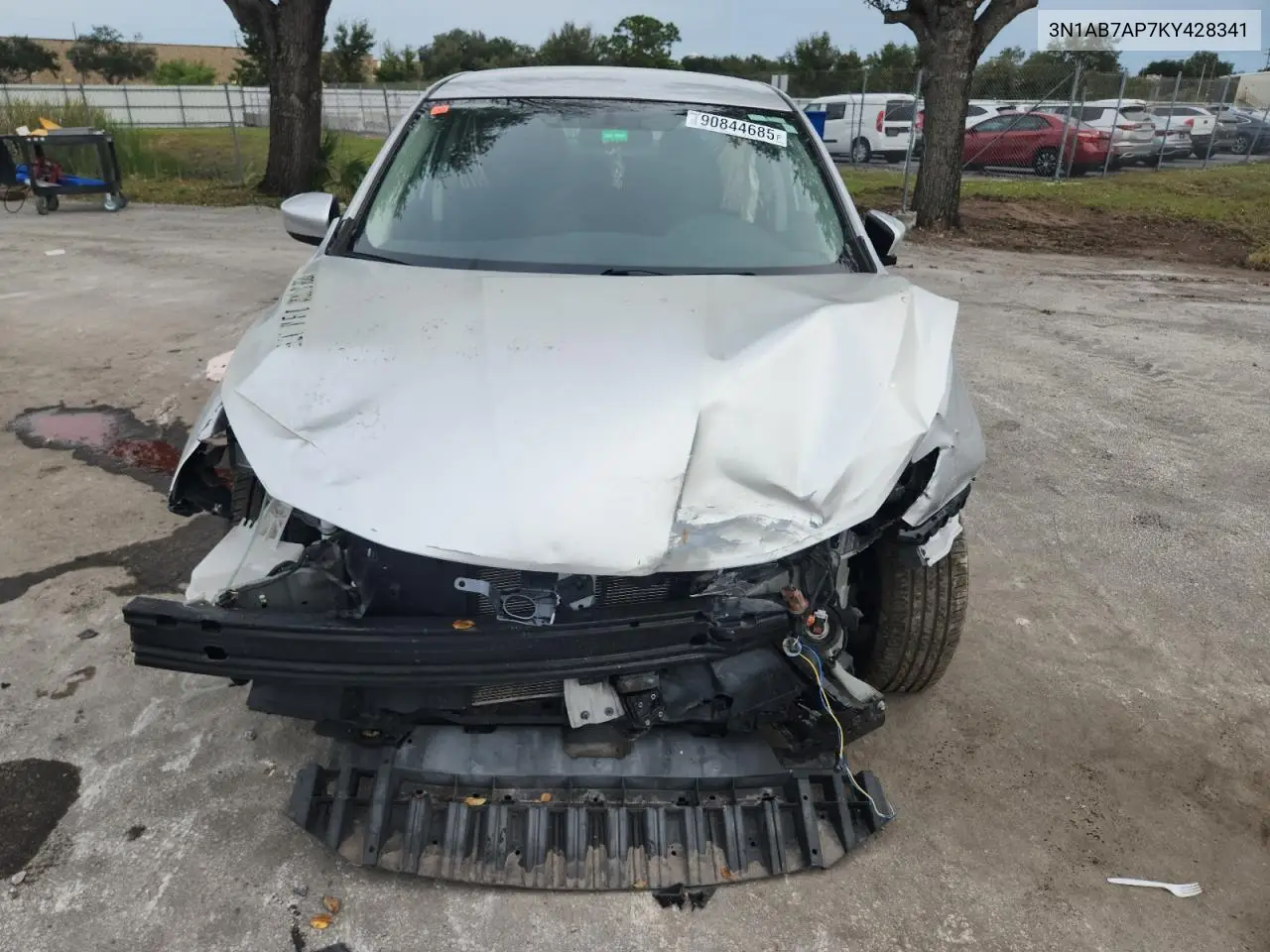 3N1AB7AP7KY428341 2019 Nissan Sentra S