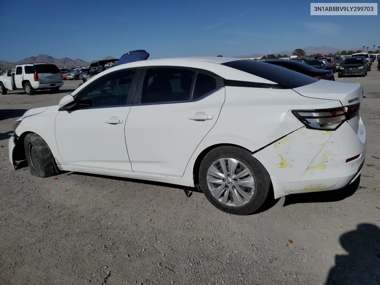 2020 Nissan Sentra S VIN: 3N1AB8BV9LY299703 Lot: 53259454