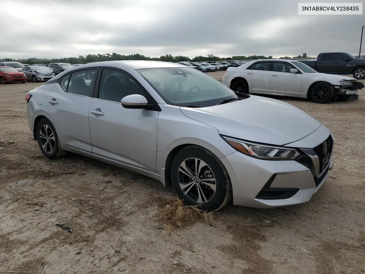 3N1AB8CV4LY238435 2020 Nissan Sentra Sv