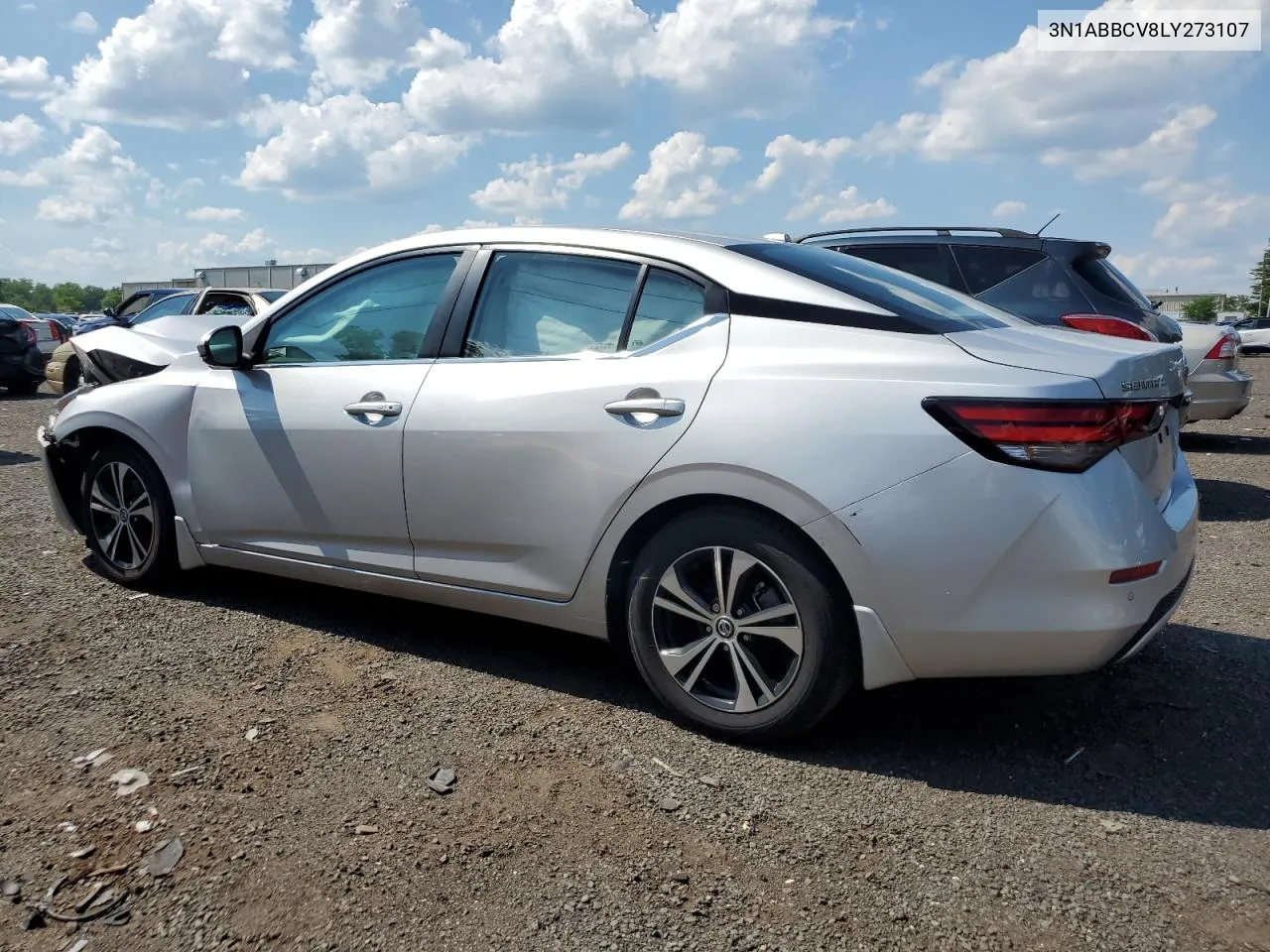 2020 Nissan Sentra VIN: 3N1ABBCV8LY273107 Lot: 61623884