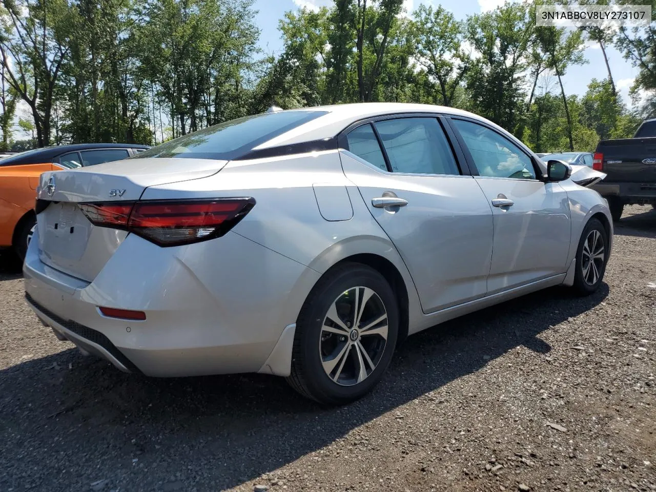 2020 Nissan Sentra VIN: 3N1ABBCV8LY273107 Lot: 61623884