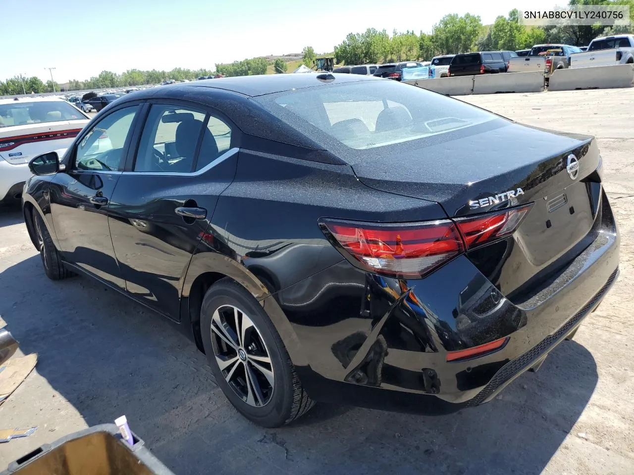 2020 Nissan Sentra Sv VIN: 3N1AB8CV1LY240756 Lot: 62207494