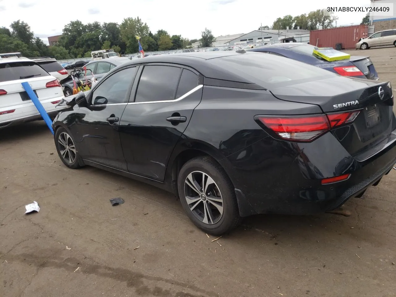 2020 Nissan Sentra Sv VIN: 3N1AB8CVXLY246409 Lot: 69423104