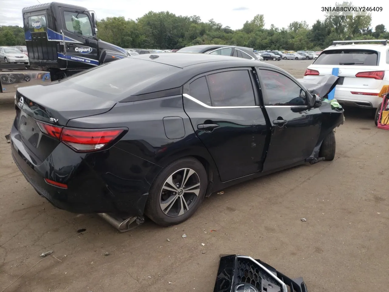 2020 Nissan Sentra Sv VIN: 3N1AB8CVXLY246409 Lot: 69423104