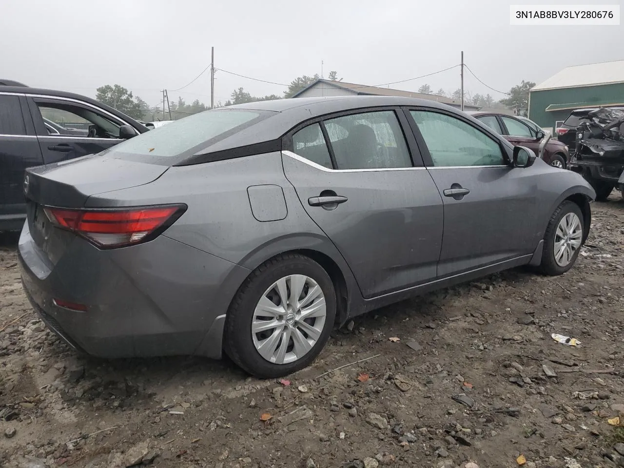 2020 Nissan Sentra S VIN: 3N1AB8BV3LY280676 Lot: 72531264