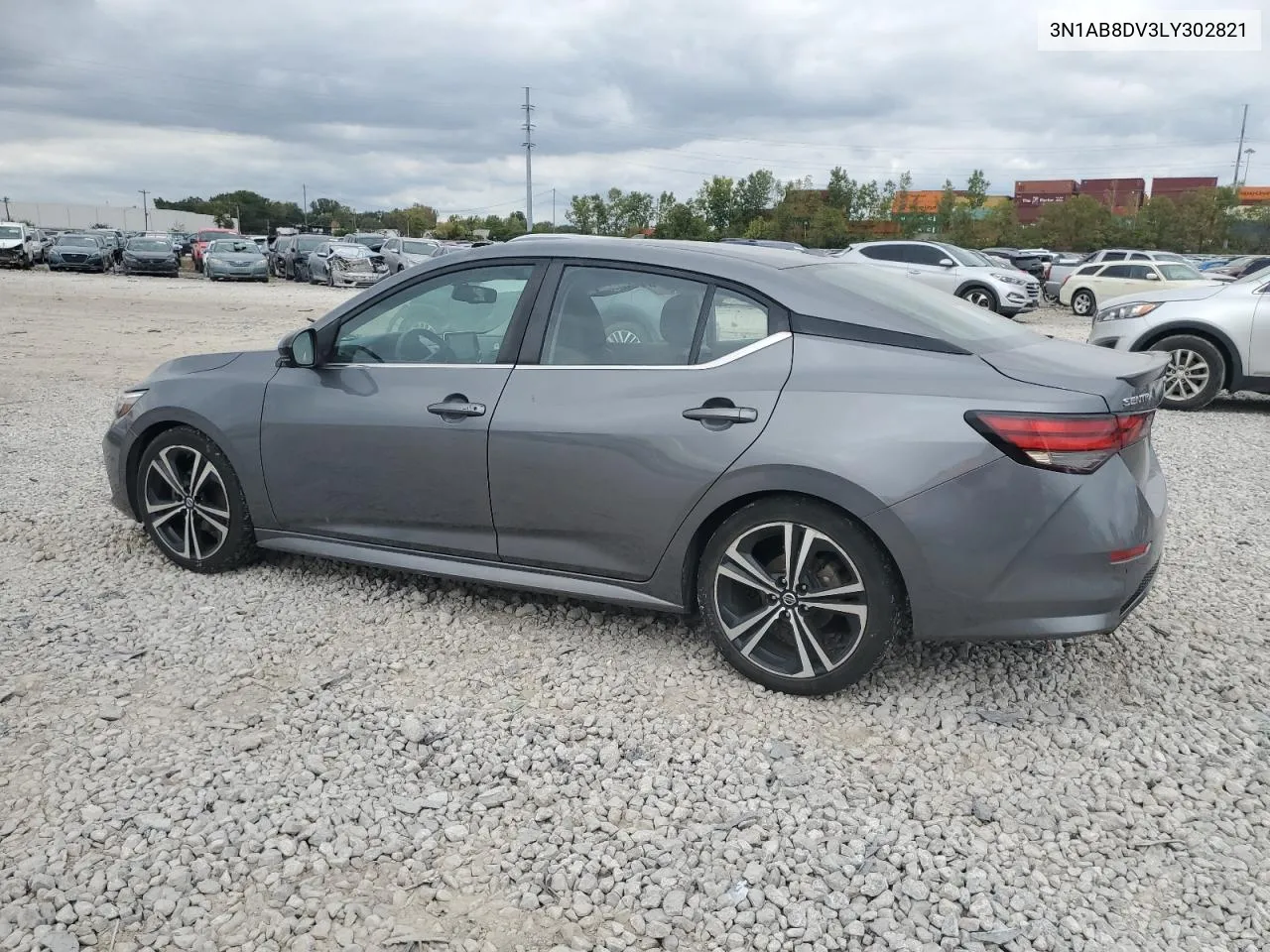 2020 Nissan Sentra Sr VIN: 3N1AB8DV3LY302821 Lot: 72685614