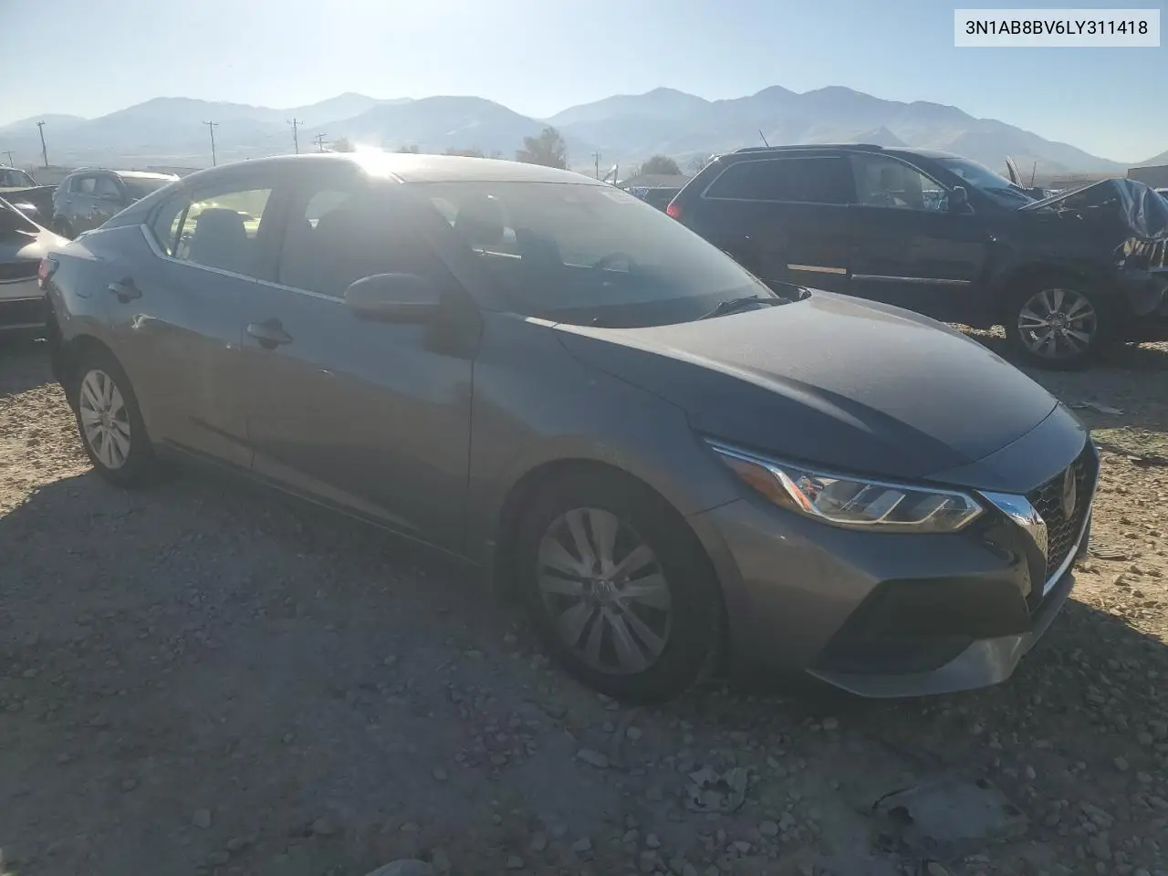 3N1AB8BV6LY311418 2020 Nissan Sentra S