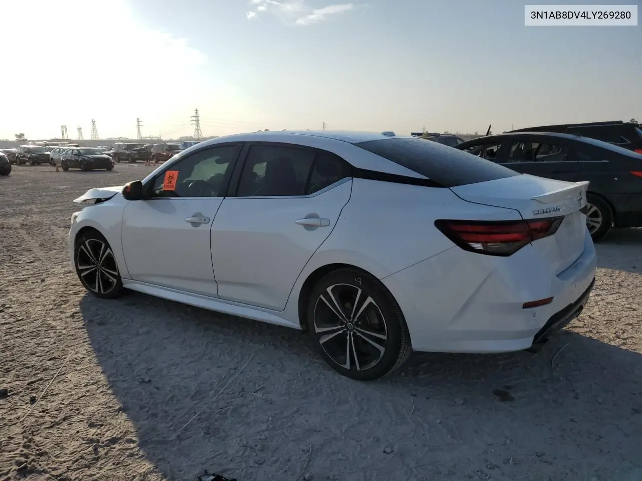 3N1AB8DV4LY269280 2020 Nissan Sentra Sr