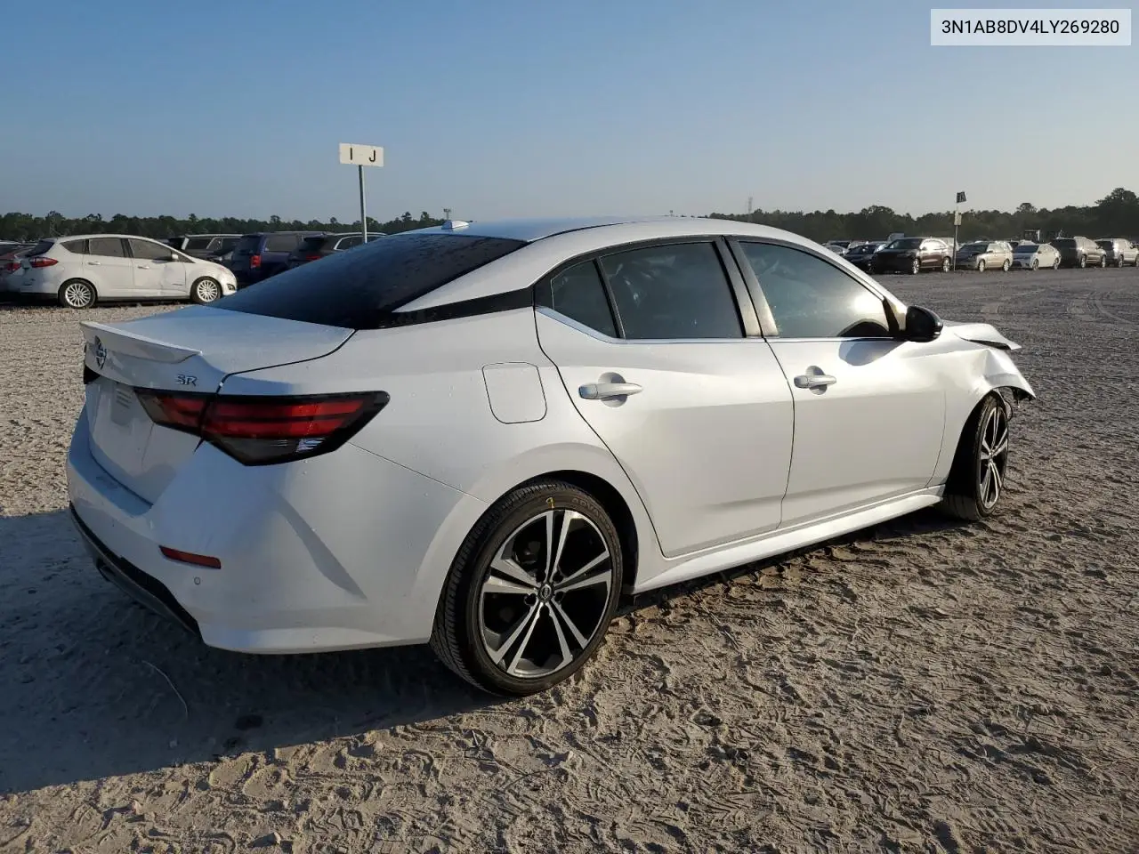 3N1AB8DV4LY269280 2020 Nissan Sentra Sr
