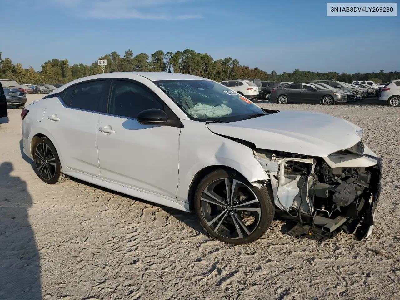 3N1AB8DV4LY269280 2020 Nissan Sentra Sr