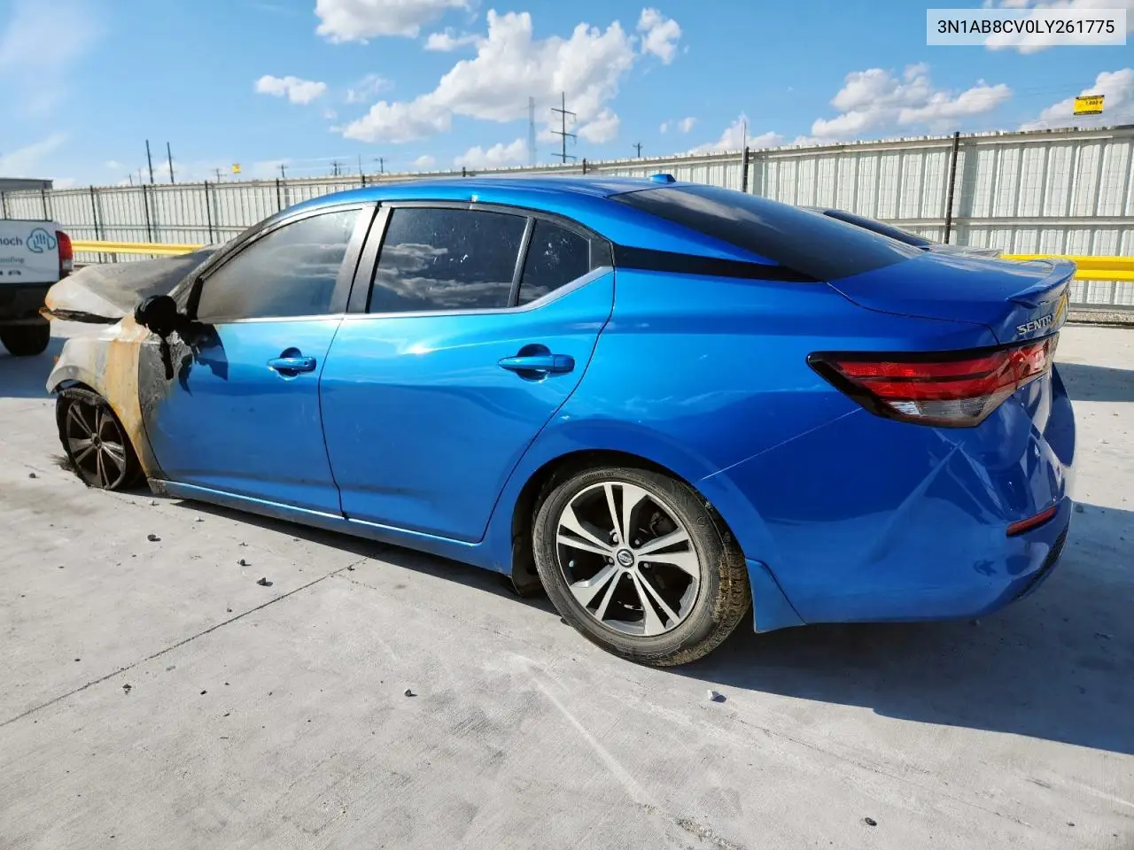 3N1AB8CV0LY261775 2020 Nissan Sentra Sv