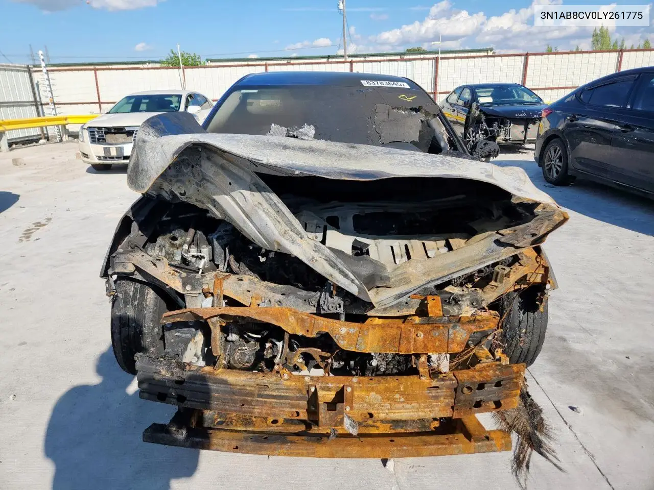 3N1AB8CV0LY261775 2020 Nissan Sentra Sv