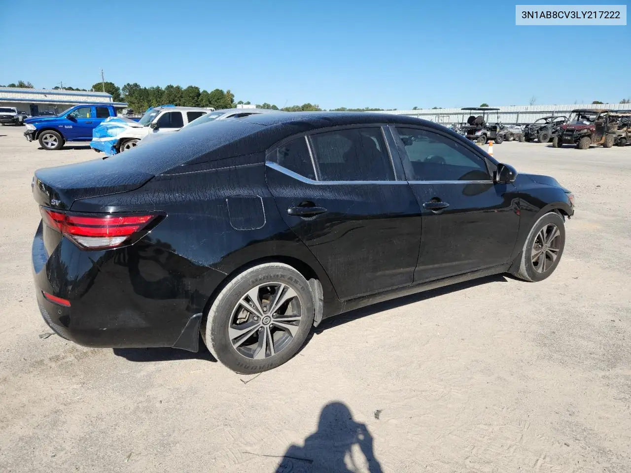 3N1AB8CV3LY217222 2020 Nissan Sentra Sv