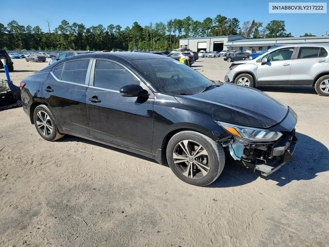 3N1AB8CV3LY217222 2020 Nissan Sentra Sv