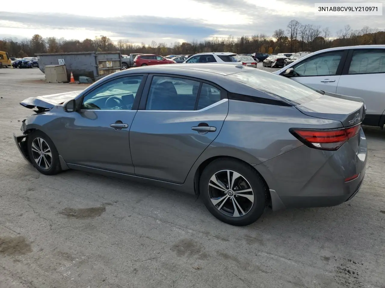 3N1AB8CV9LY210971 2020 Nissan Sentra Sv