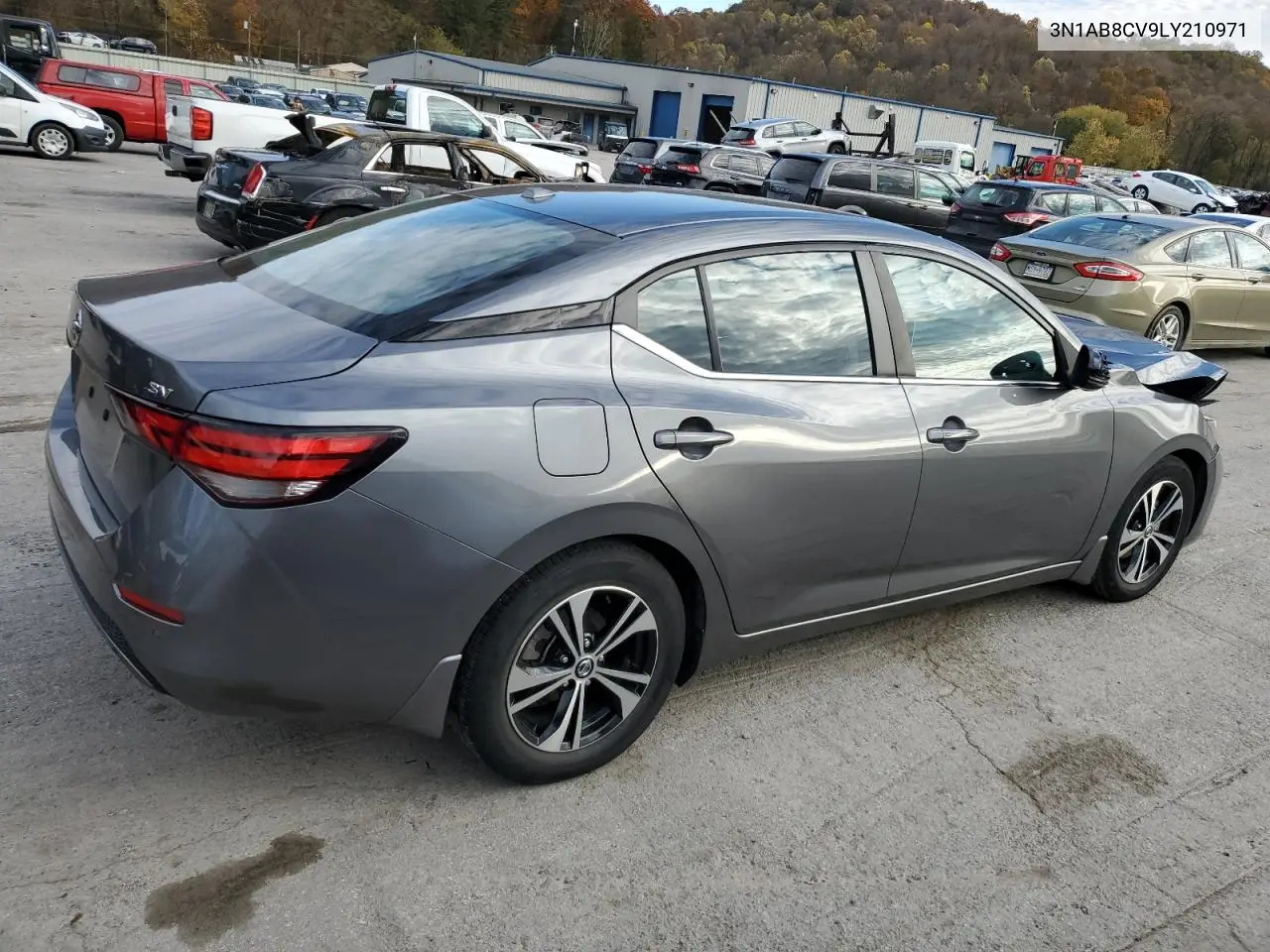 3N1AB8CV9LY210971 2020 Nissan Sentra Sv