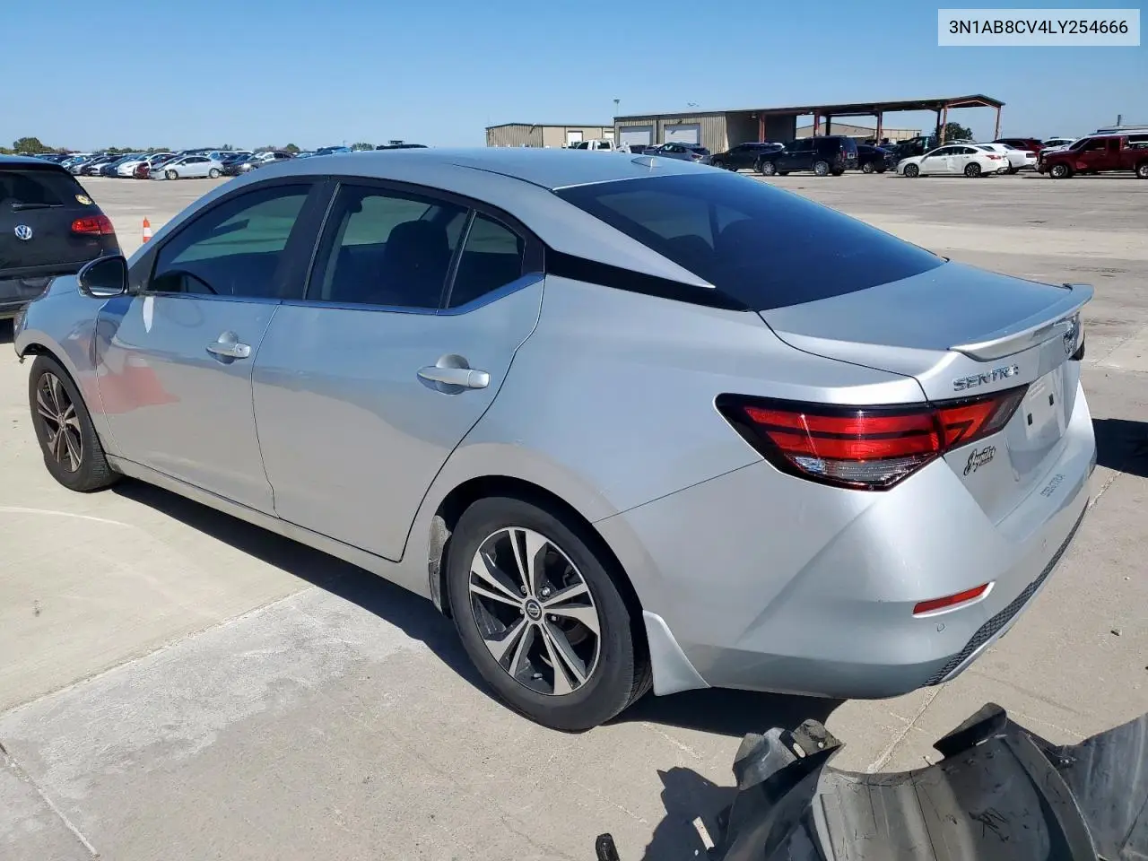 3N1AB8CV4LY254666 2020 Nissan Sentra Sv