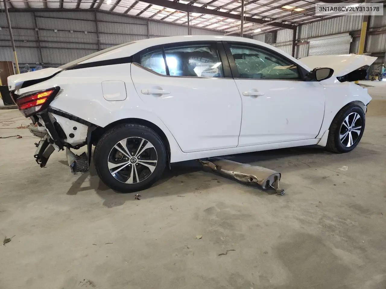 3N1AB8CV2LY313178 2020 Nissan Sentra Sv