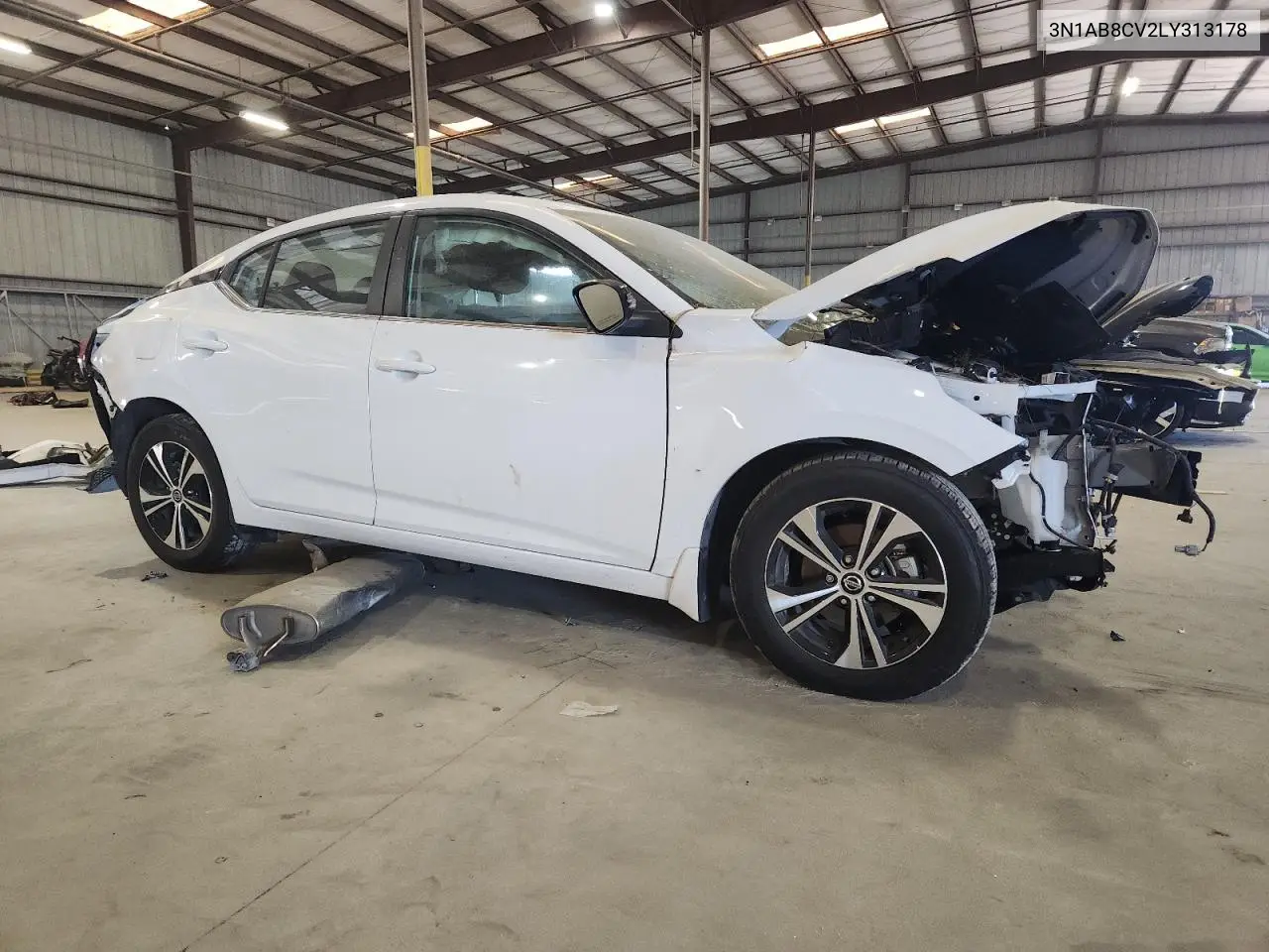3N1AB8CV2LY313178 2020 Nissan Sentra Sv