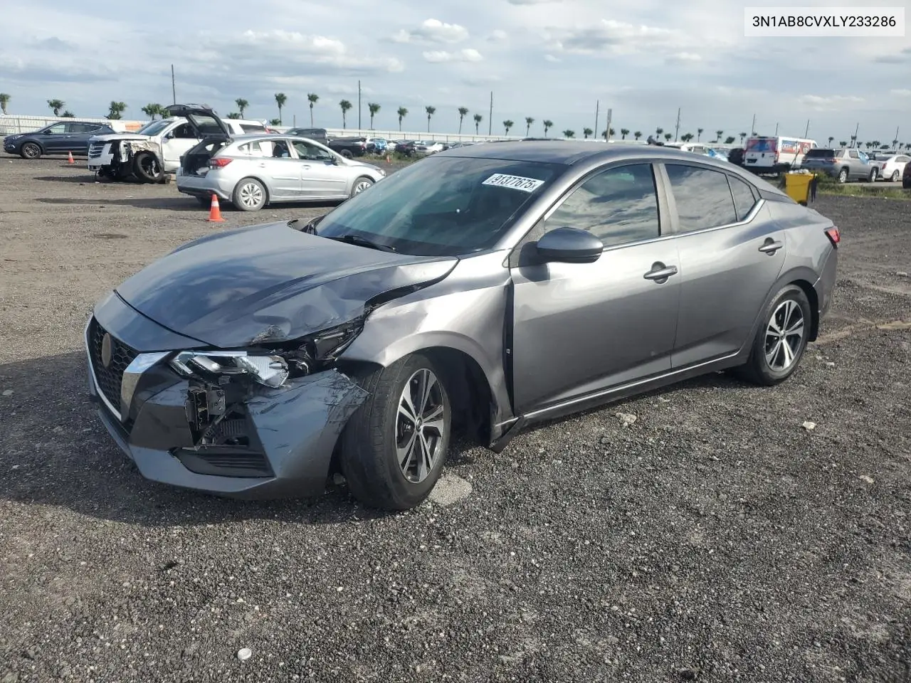 3N1AB8CVXLY233286 2020 Nissan Sentra Sv