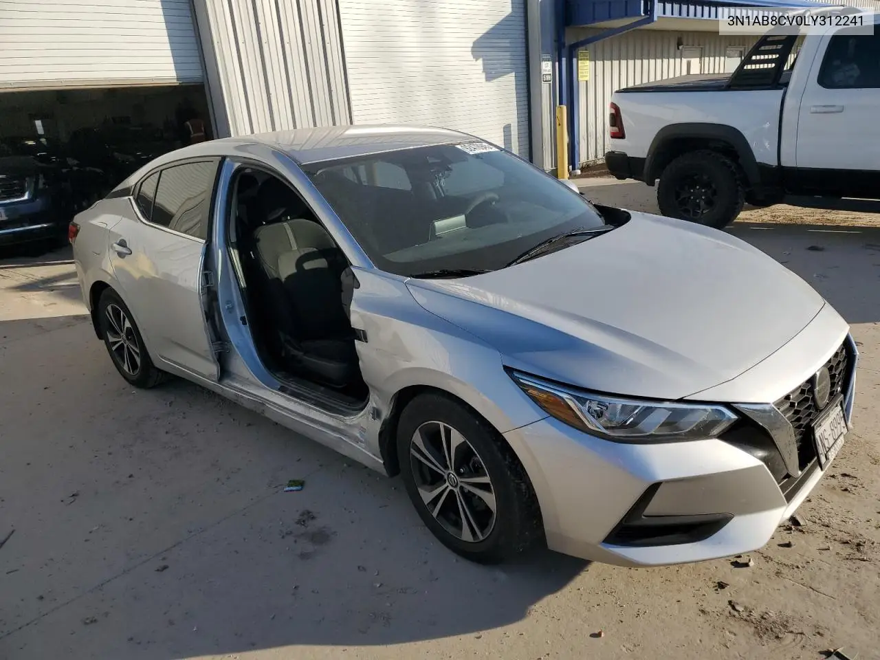 3N1AB8CV0LY312241 2020 Nissan Sentra Sv