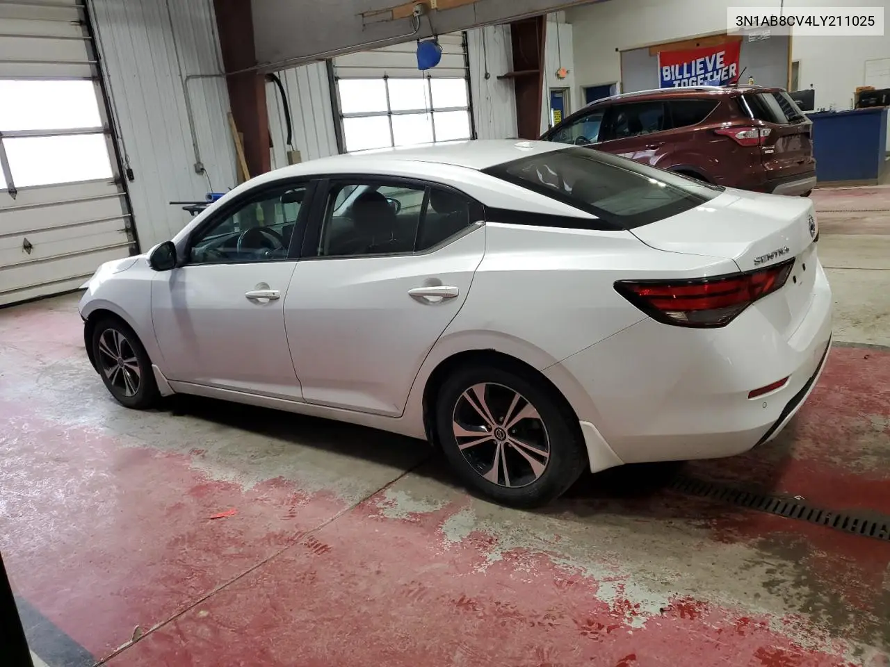 3N1AB8CV4LY211025 2020 Nissan Sentra Sv
