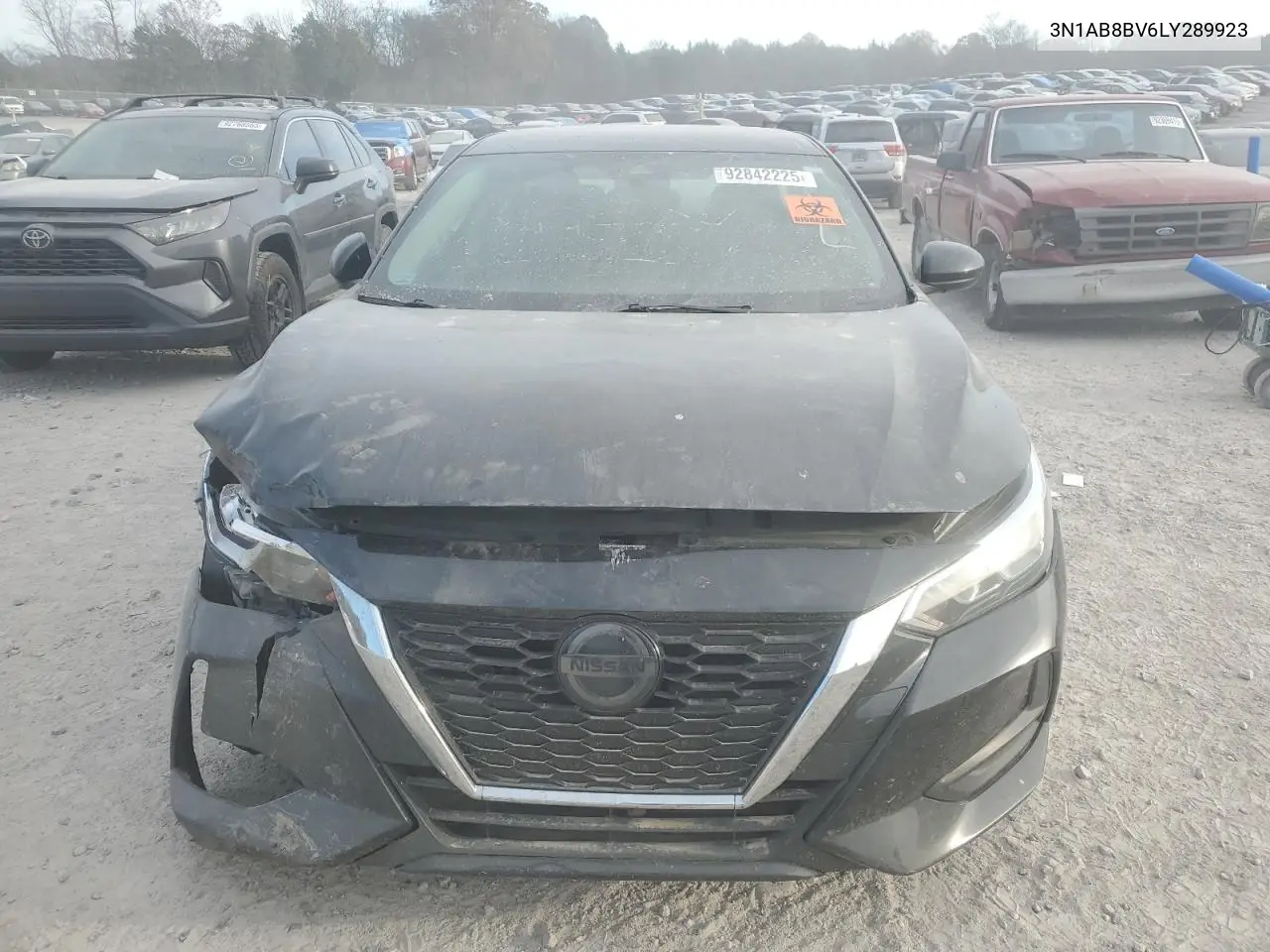 3N1AB8BV6LY289923 2020 Nissan Sentra S