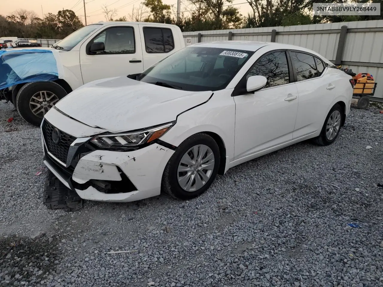 3N1AB8BV9LY268449 2020 Nissan Sentra S