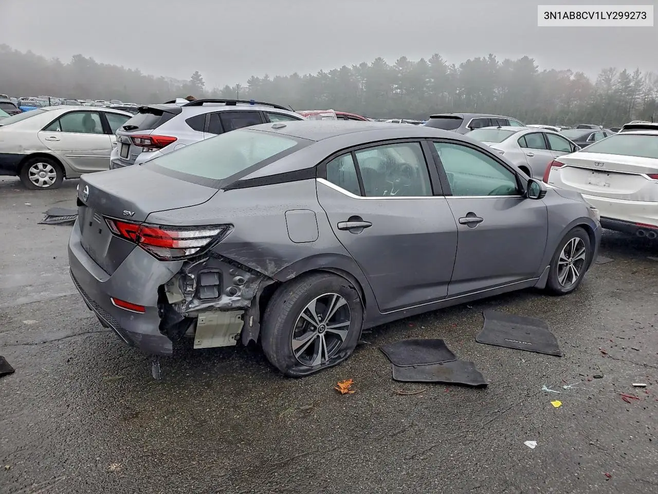 3N1AB8CV1LY299273 2020 Nissan Sentra Sv
