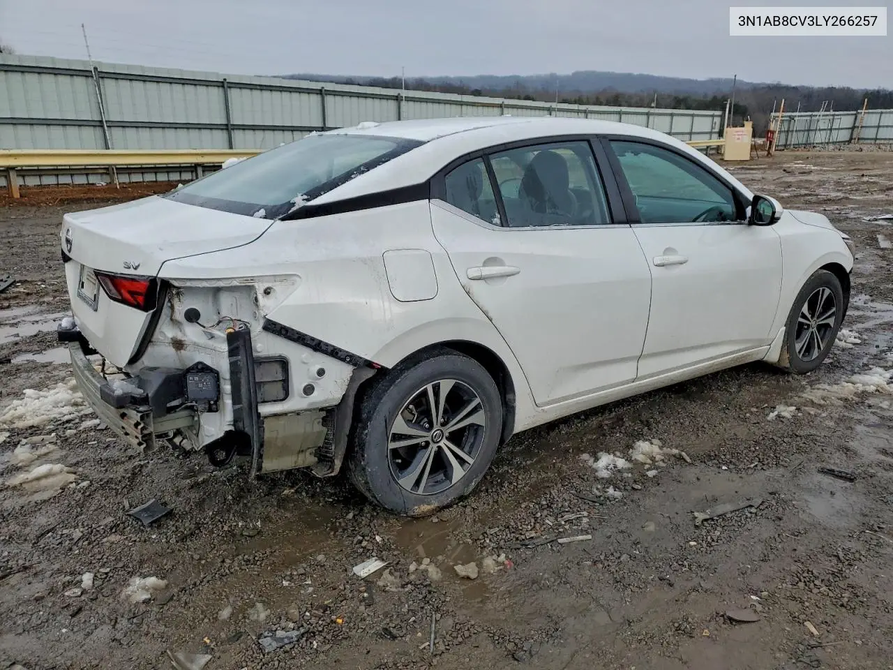 3N1AB8CV3LY266257 2020 Nissan Sentra Sv