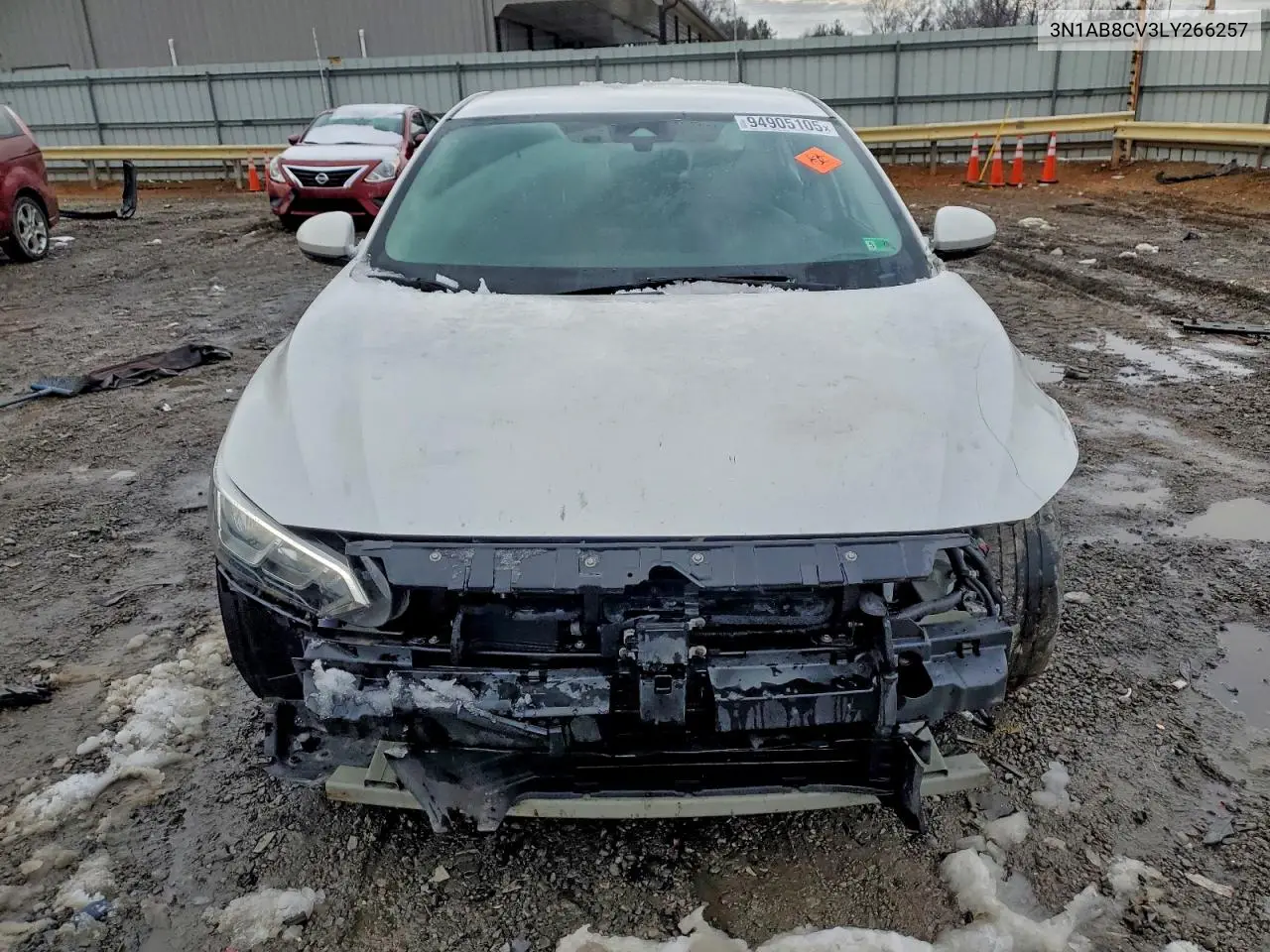 3N1AB8CV3LY266257 2020 Nissan Sentra Sv