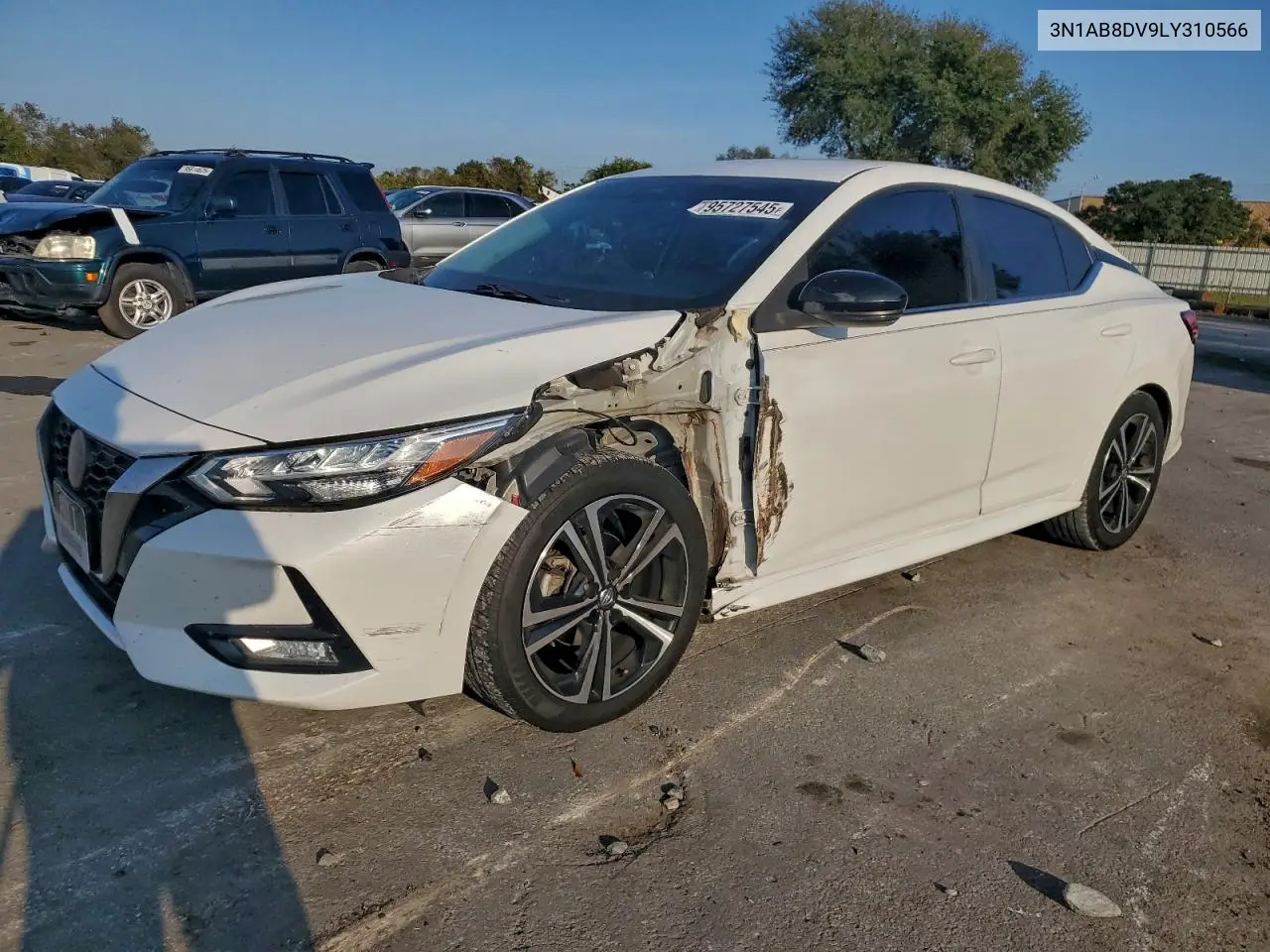 3N1AB8DV9LY310566 2020 Nissan Sentra Sr