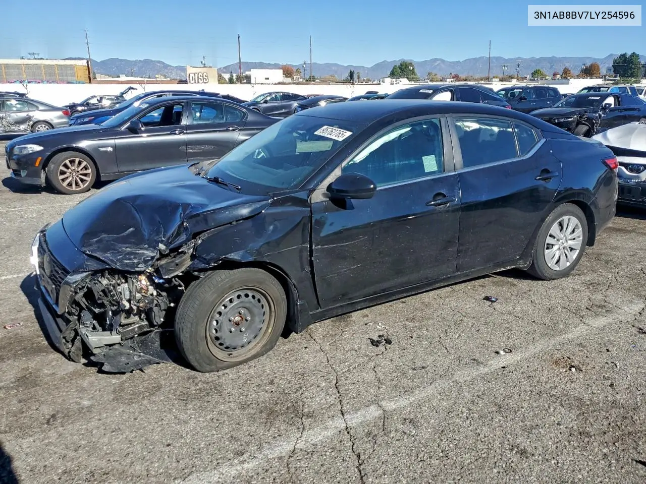 3N1AB8BV7LY254596 2020 Nissan Sentra S