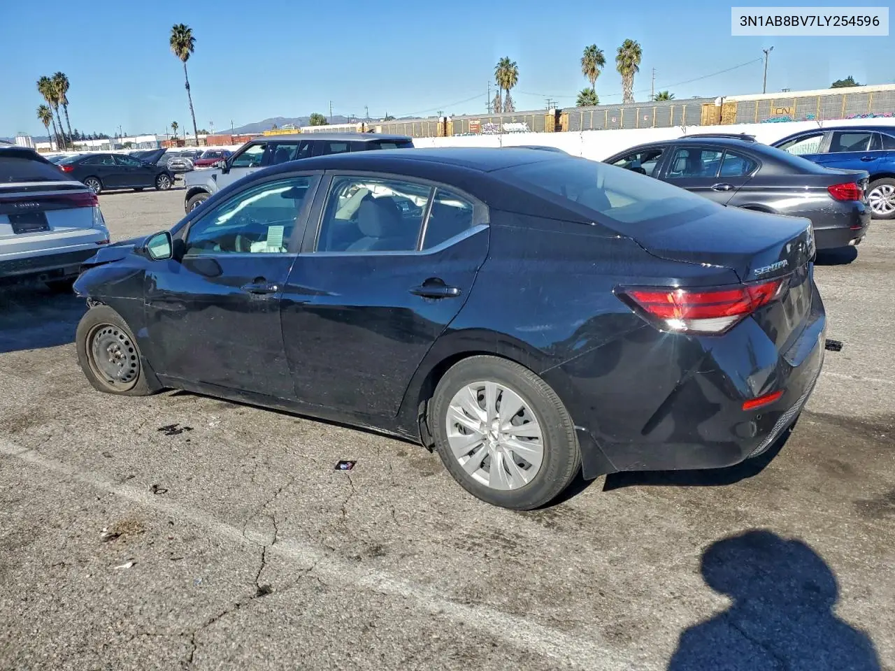 3N1AB8BV7LY254596 2020 Nissan Sentra S