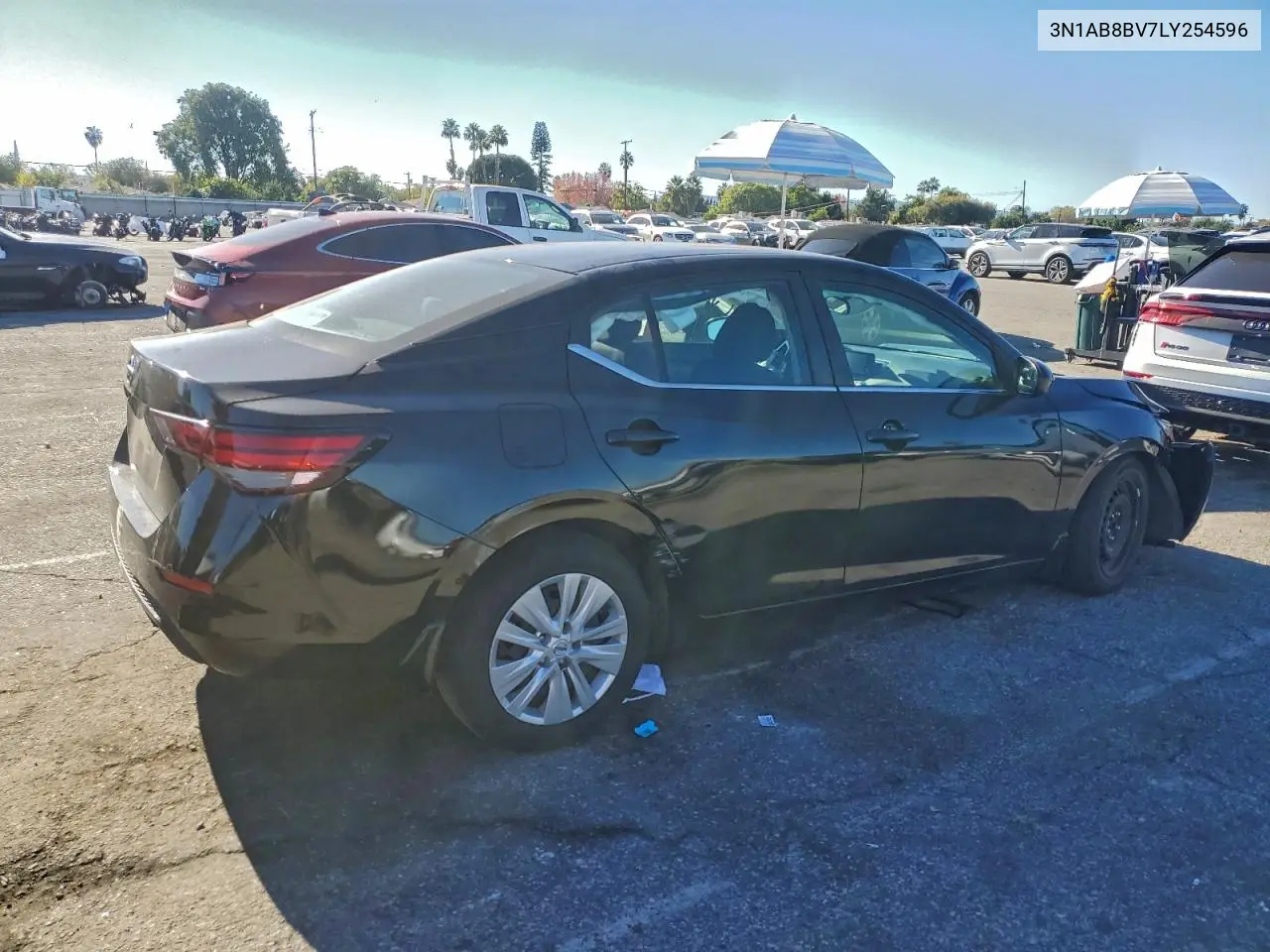 3N1AB8BV7LY254596 2020 Nissan Sentra S