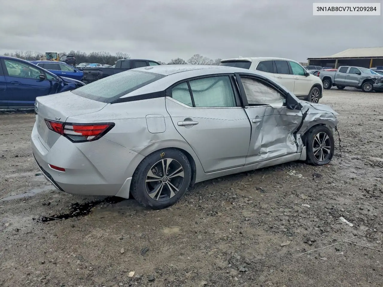 3N1AB8CV7LY209284 2020 Nissan Sentra Sv
