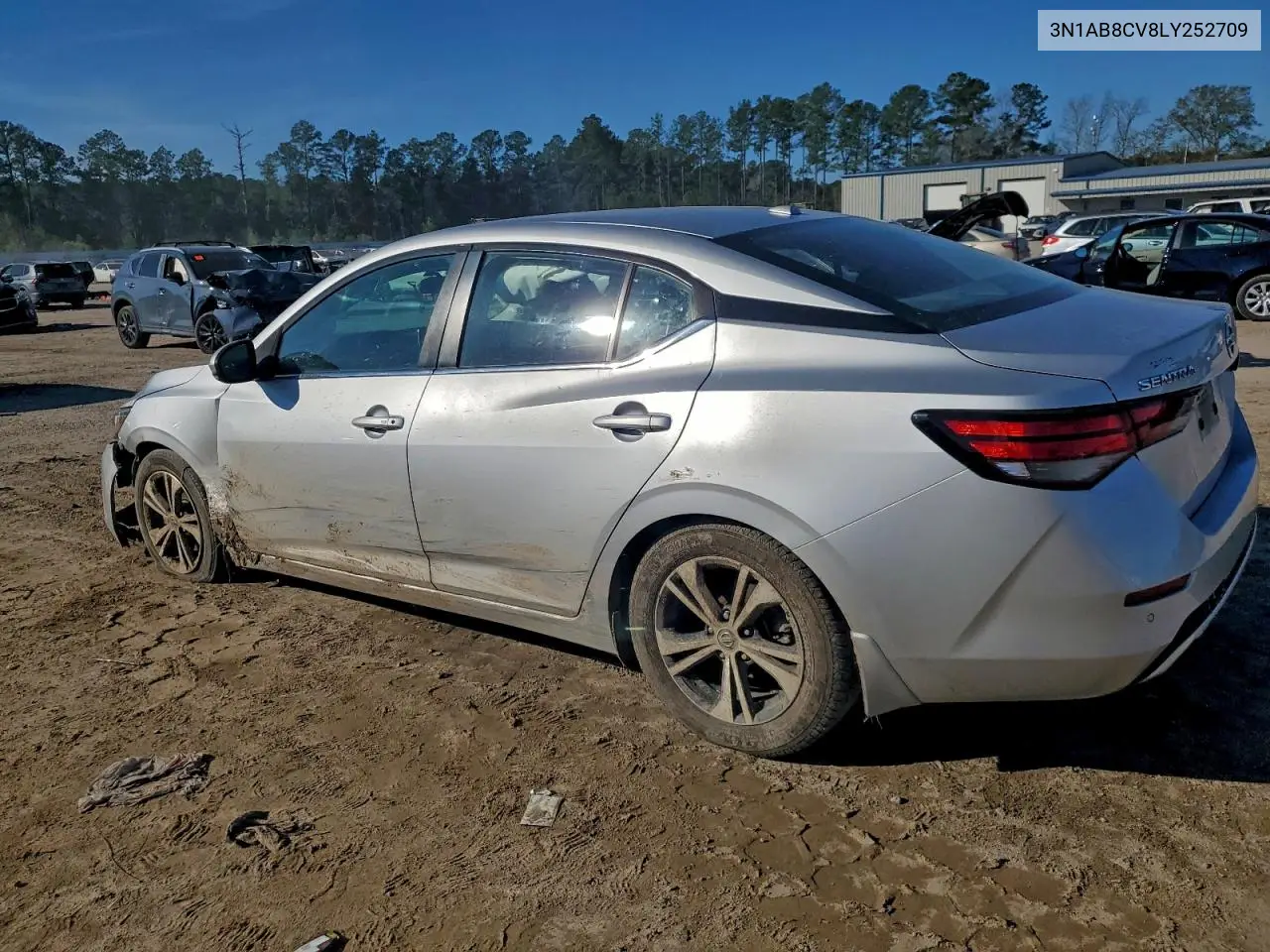 3N1AB8CV8LY252709 2020 Nissan Sentra Sv