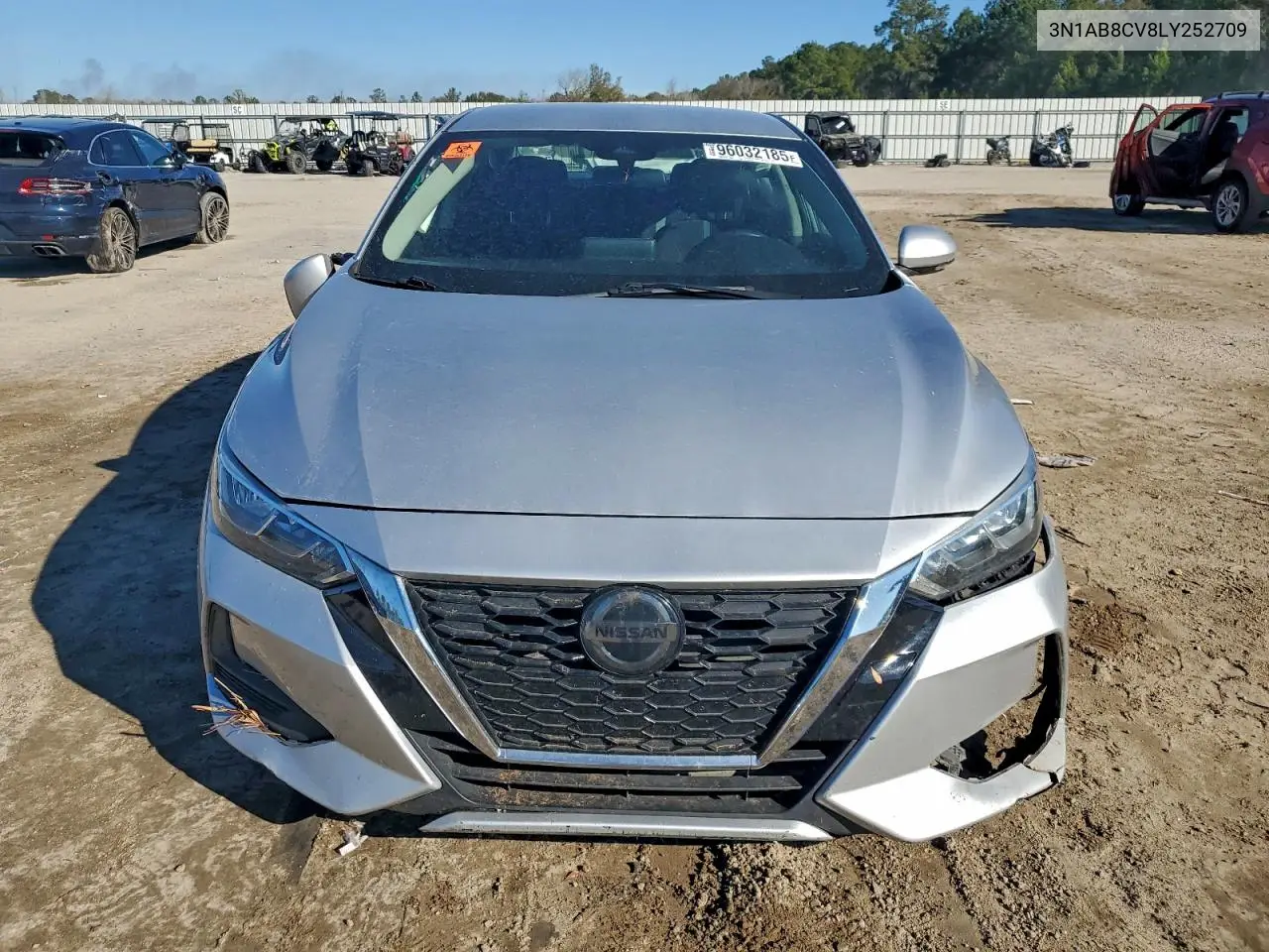 3N1AB8CV8LY252709 2020 Nissan Sentra Sv
